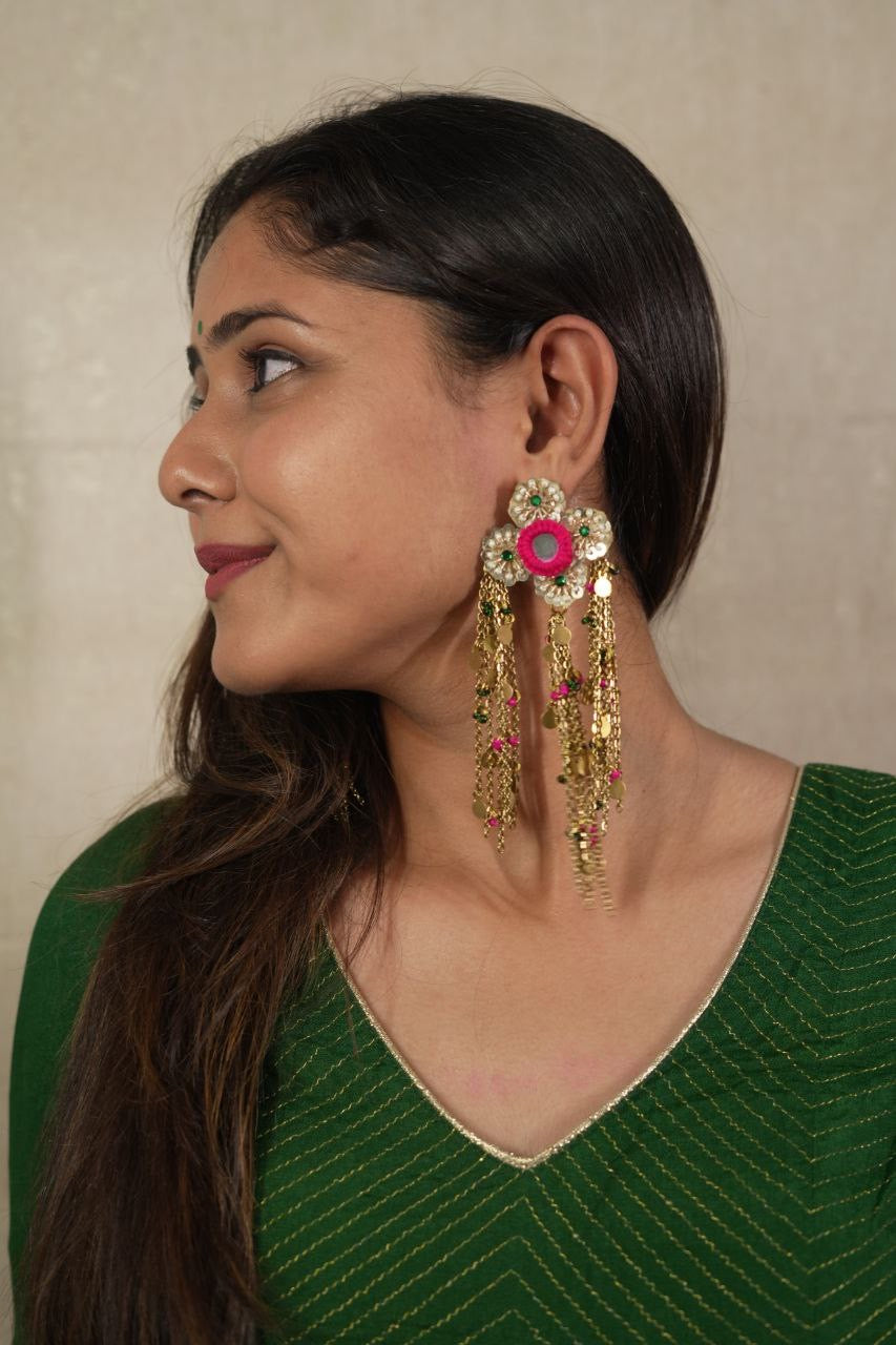 Phulzadi earrings