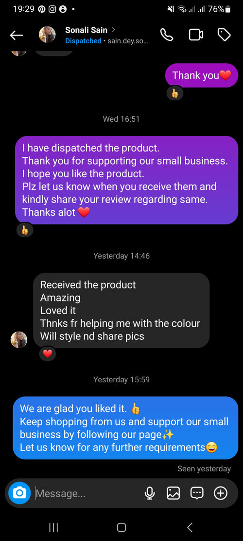 Happy Customer